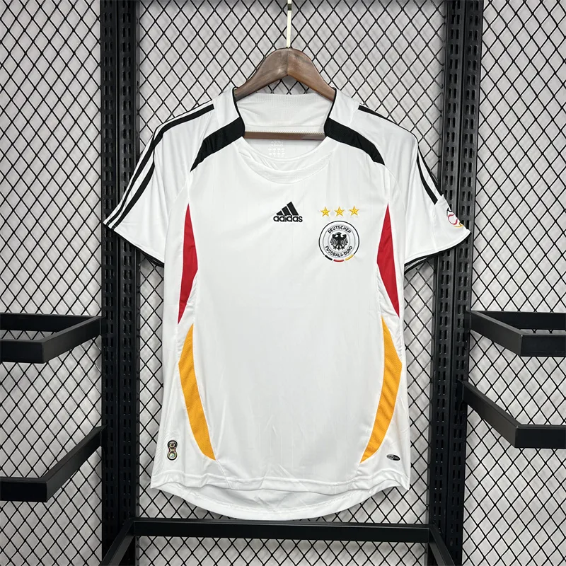 Germany 2006 Retro Germany Home Soccer Jersey 2006 — 1