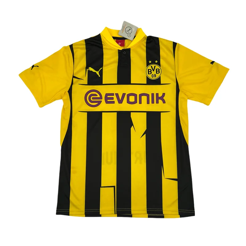 Borussia Dortmund 2012/2013 Retro Dortmund Home Football Shirt 2012/2013