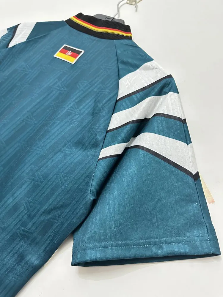 Germany 1996 Retro Soccer Jersey Germany Away 1996 — 8