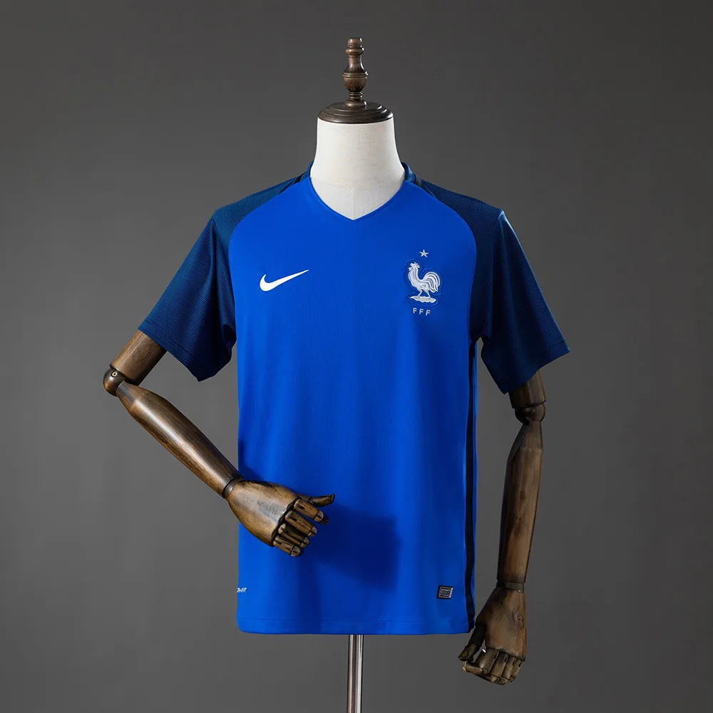 France 2016 Retro France Home Jersey 2016