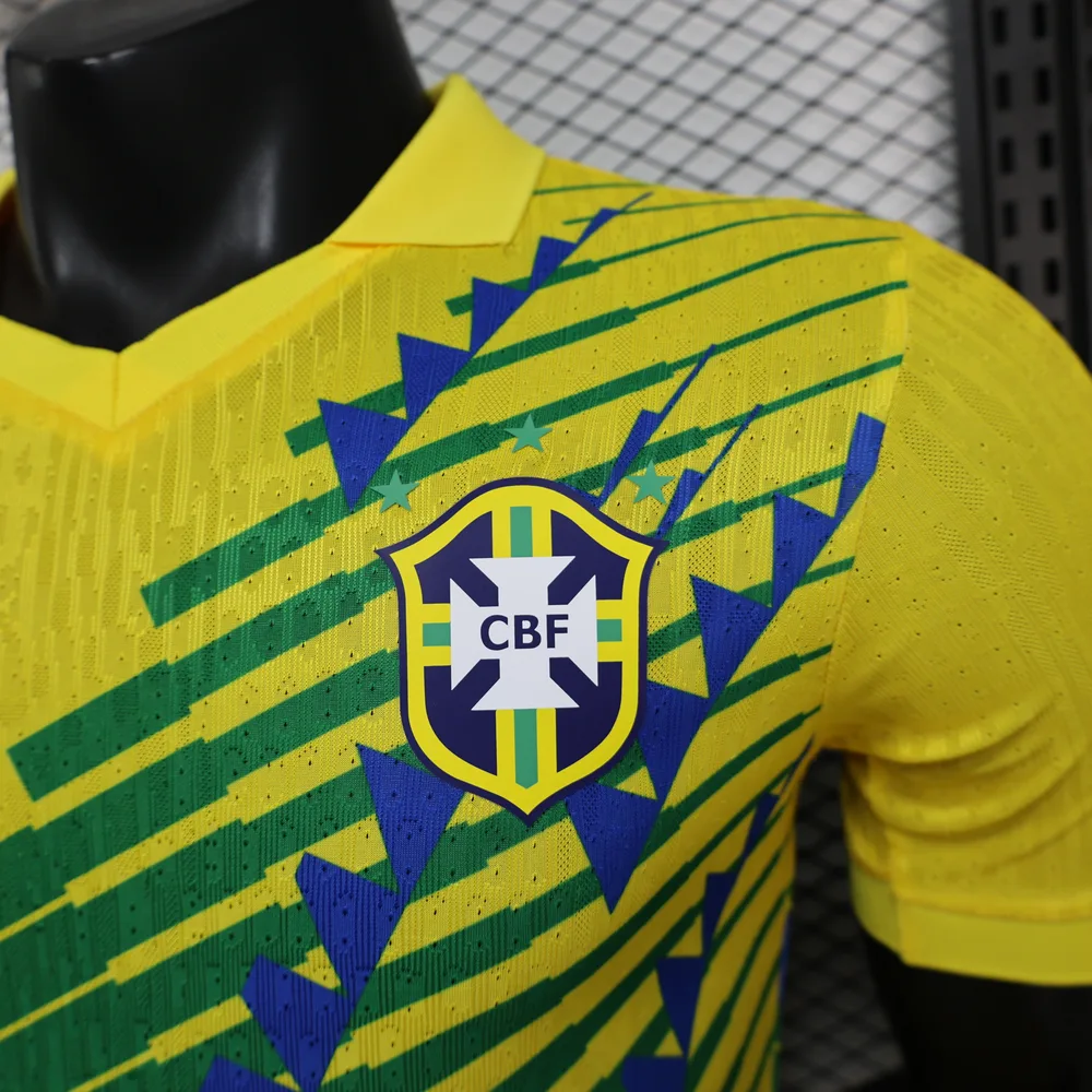Brazil 2026 Versión jugador Brazil National Team Retro Edición especial Camiseta de fútbol 2026 — 5