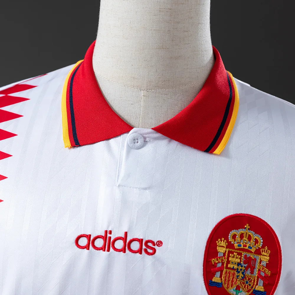 Spain 1994 Retro Spain Away Football Shirt 1994 — 4