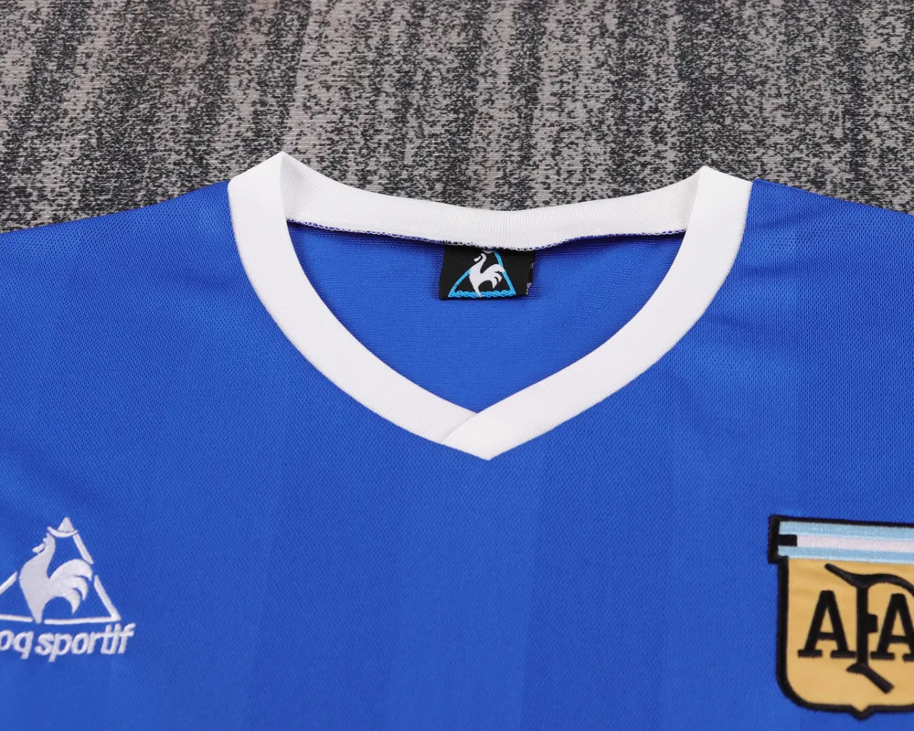 Argentina 1986 Retro Argentina National Team Away Jersey Kids Size 1986 — 3