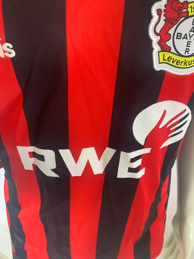 Bayer Leverkusen 2001/2002 Retro Leverkusen Local Camiseta de fútbol 2001/2002 — 3