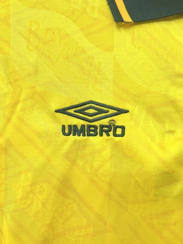 Brazil 1991-1993 Retro Brazil Home Soccer Jersey 1991/1993 — 5