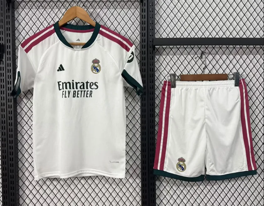 Real Madrid 2026/2027 Real Madrid Home Football Jersey Kids Size 2026/27