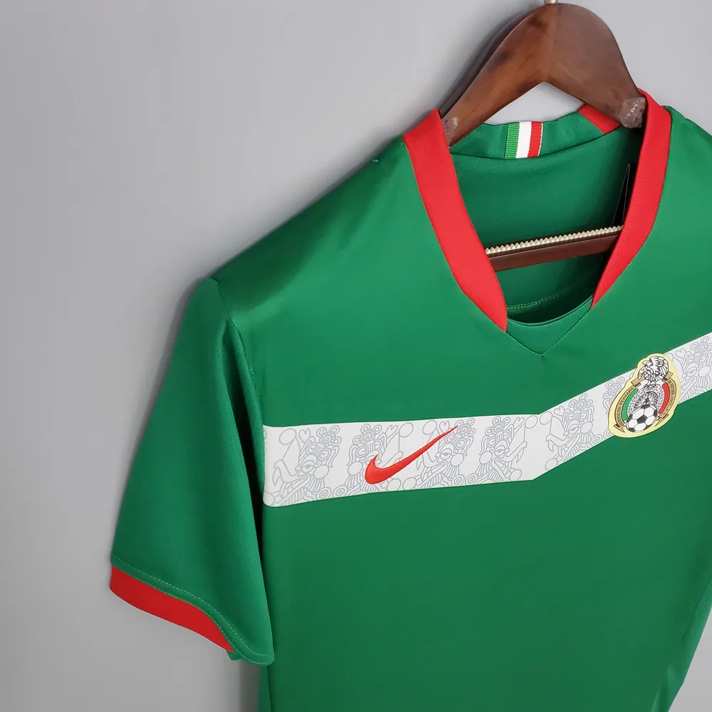 Mexico 2006 Retro Mexico National Local Jersey 2006 — 3