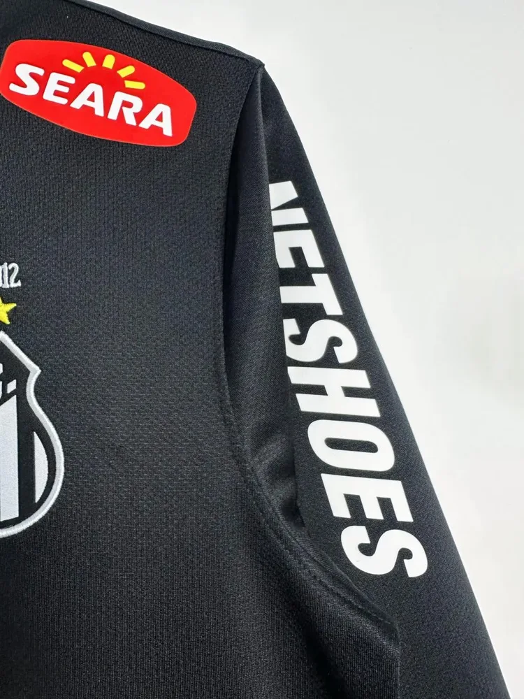 Santos 2012/2013 Retro Long Sleeve Santos Away Soccer Jersey 2012/2013 — 8