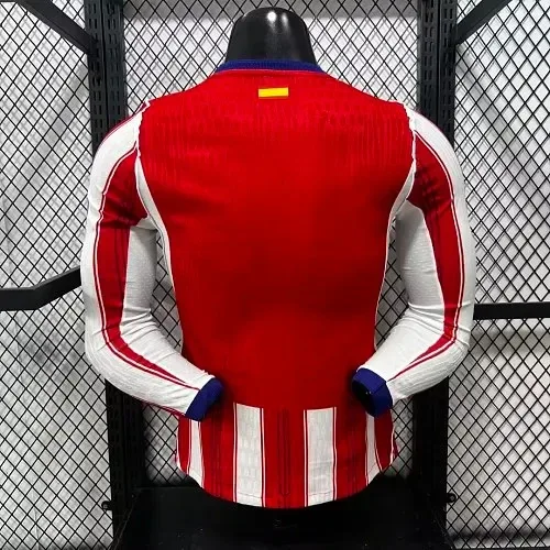 Atlético Madrid 2026/2027 Manga larga Versión jugador Atletico Madrid Local Camiseta de fútbol 2026/27 — 2