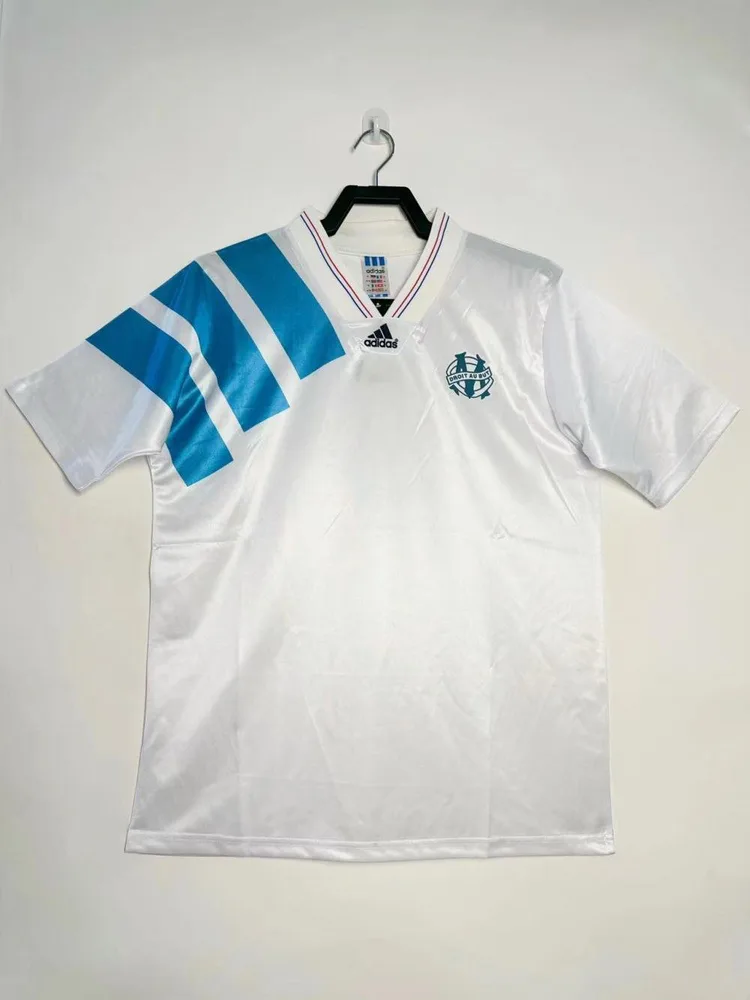 Marseille 1992-1993 Retro Olympique de Marseille Local Camiseta de fútbol 1992/1993