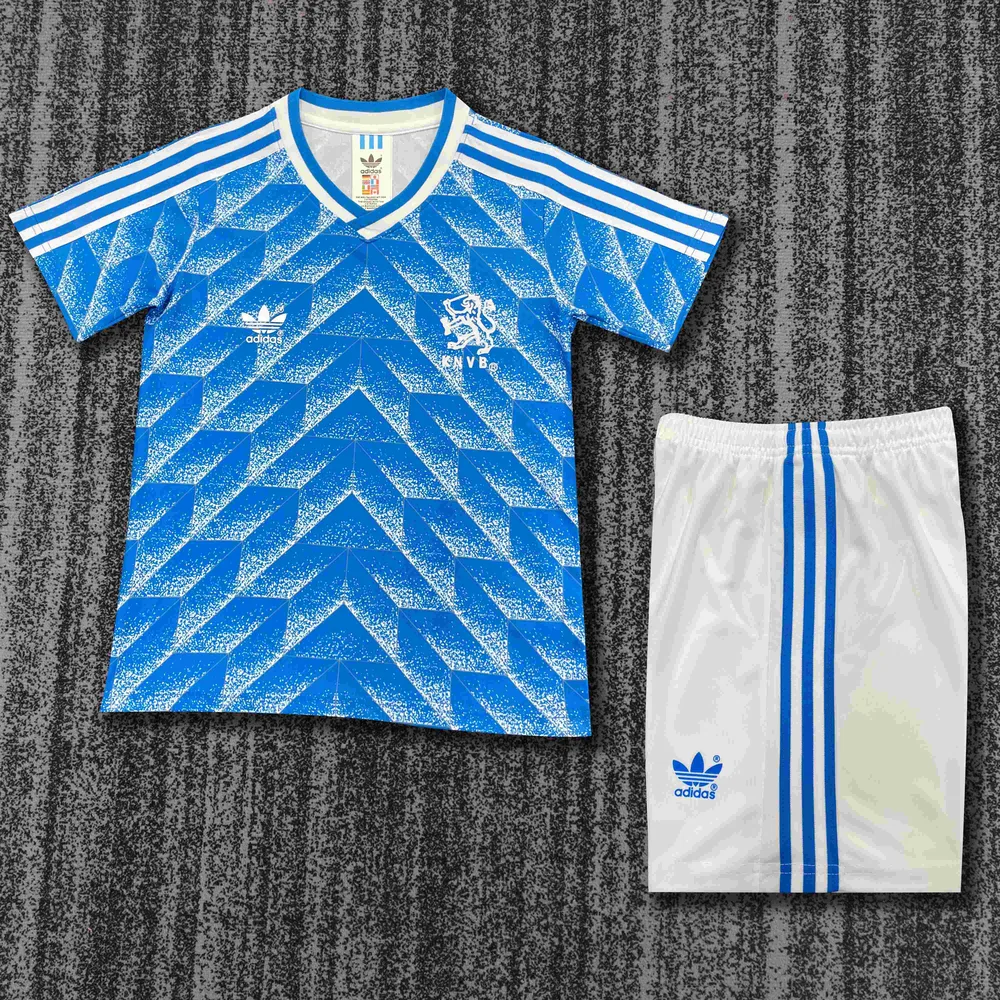 Netherlands 1988 Retro Netherlands Away Football Shirt Kids Size 1988 — 9