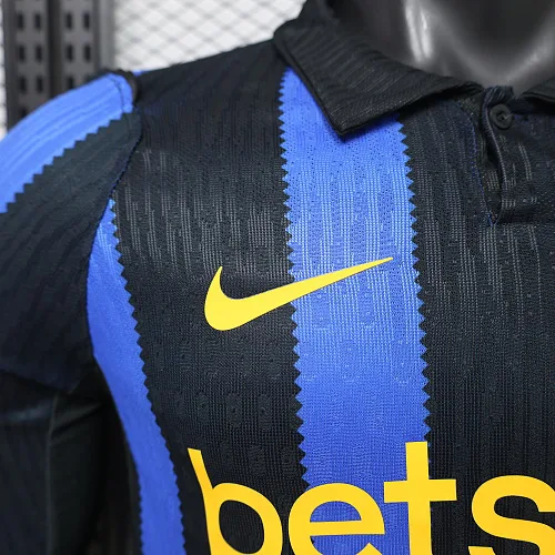 Inter Milan 2026/2027 Long Sleeves Versión jugador Inter Milan Local Football Jersey1:1 Quality Thai 2026/27 — 4