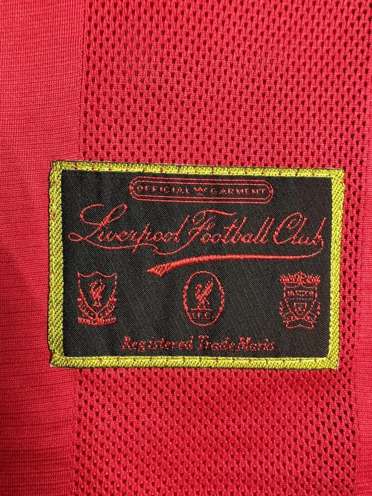 Liverpool 1995/1996 Retro Liverpool Home Football Jersey Long Sleeve 1995/1996 — 9