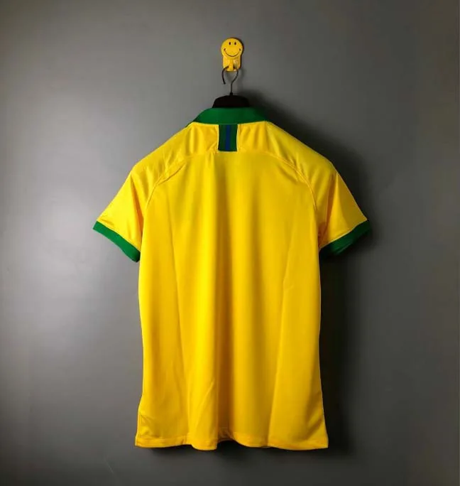 Brazil 2019 Retro Brazil Home Football Shirt 2019 — 2