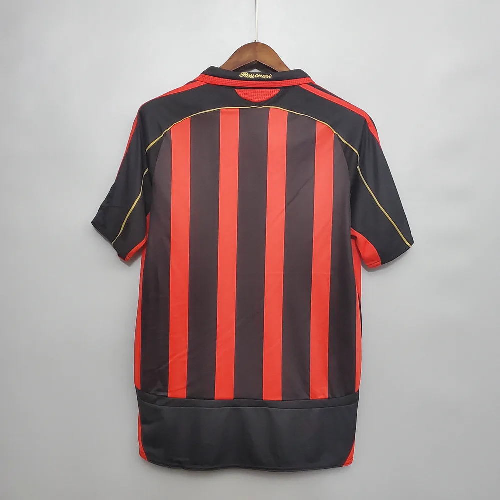 AC Milan 2006/2007 Retro AC Milan Home Football Shirt 2006/2007 — 2