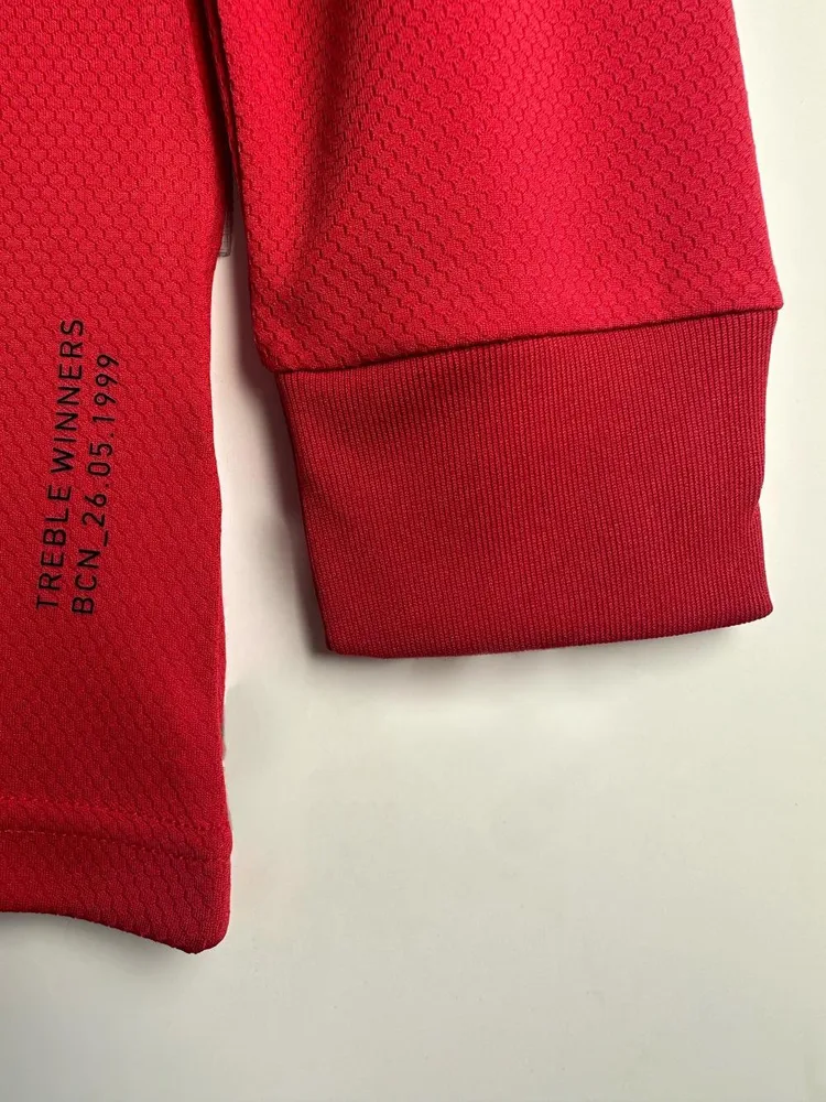 Manchester United 2019-2020 Retro Long Sleeve Manchester United Home Football Shirt 2019/2020 — 7