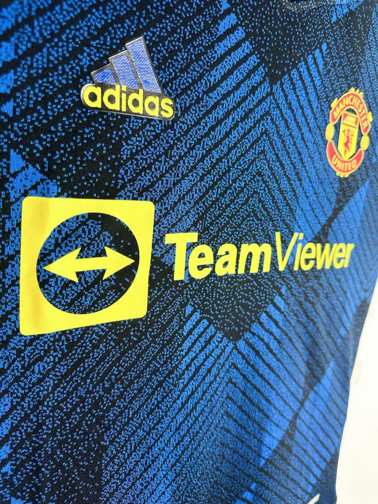 Manchester United 2021-2022 Retro Manchester United Third Away Football Shirt 2021/2022 — 6