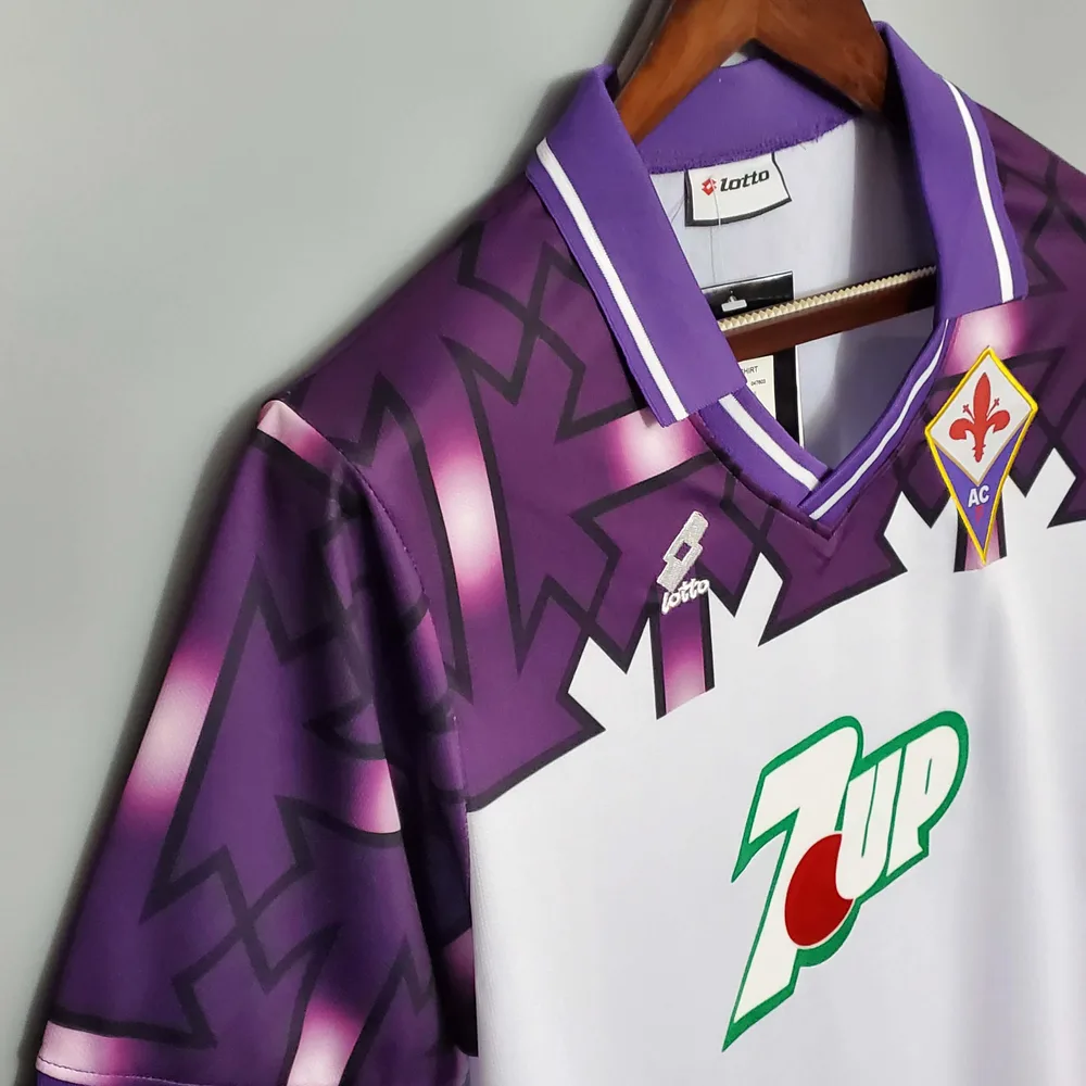Fiorentina 1992/1993 Retro Fiorentina Visitante Camiseta de fútbol 1992/1993 — 5