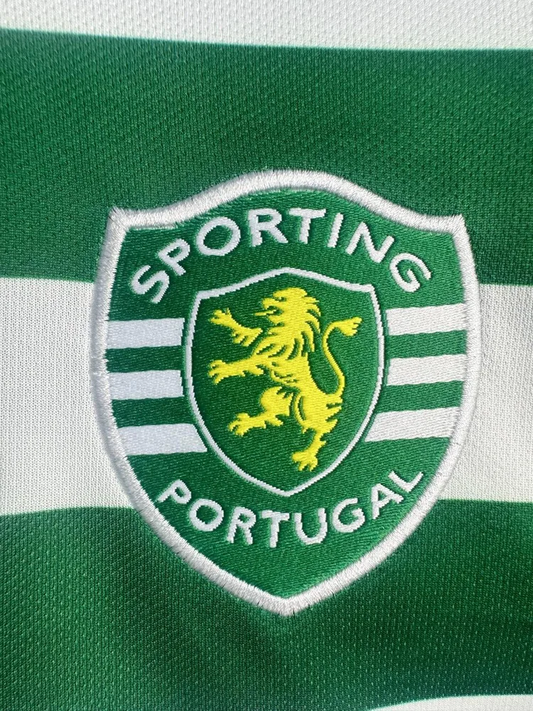 Sporting Lisbon 2003-2004 Retro Sporting Lisbon Home Football Shirt 2003/2004 — 5