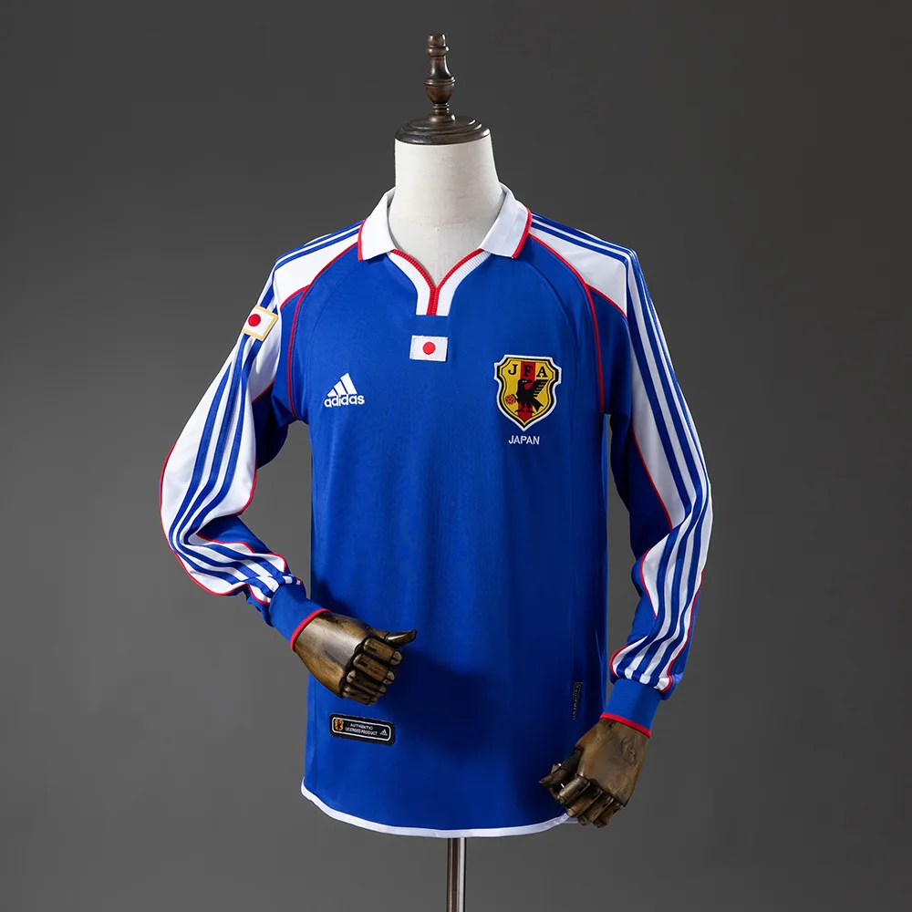 Japan 2000 Retro Japan Local Manga larga Jersey 2000