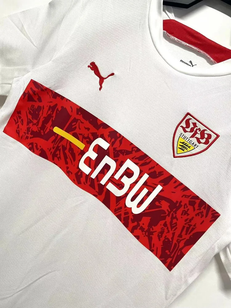 VfB Stuttgart 2006-2007 Retro VfB Stuttgart Home Football Jersey 2006/2007 — 6