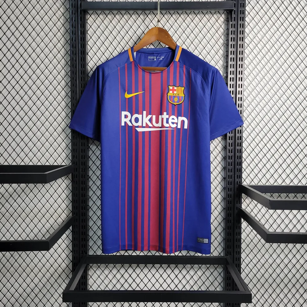 Barcelona 2017/2018 Retro Barcelona Local Camiseta de fútbol 2017/2018