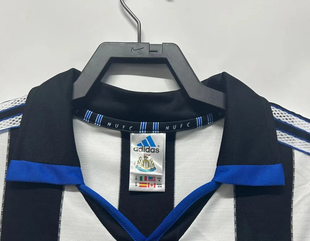 Newcastle 1999-2000 Retro Newcastle United Home Soccer Jersey 1999/2000 — 3
