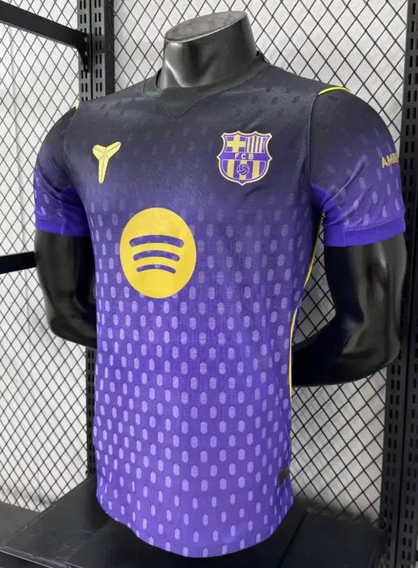 Barcelona 2026/2027 Versión jugador Barcelona Visitante Camiseta de fútbol 2026/27 — 4