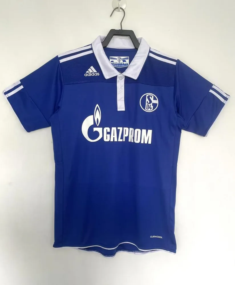 Schalke 04 2010-2011 Retro Schalke 04 Home Football Jersey 2010/2011