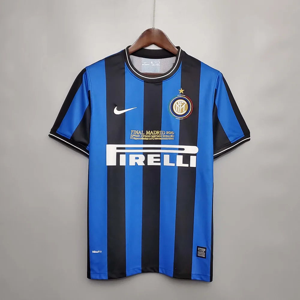 Inter Milan 2009/2010 Retro Internazionale Milan Local Camiseta de fútbol 2009/2010
