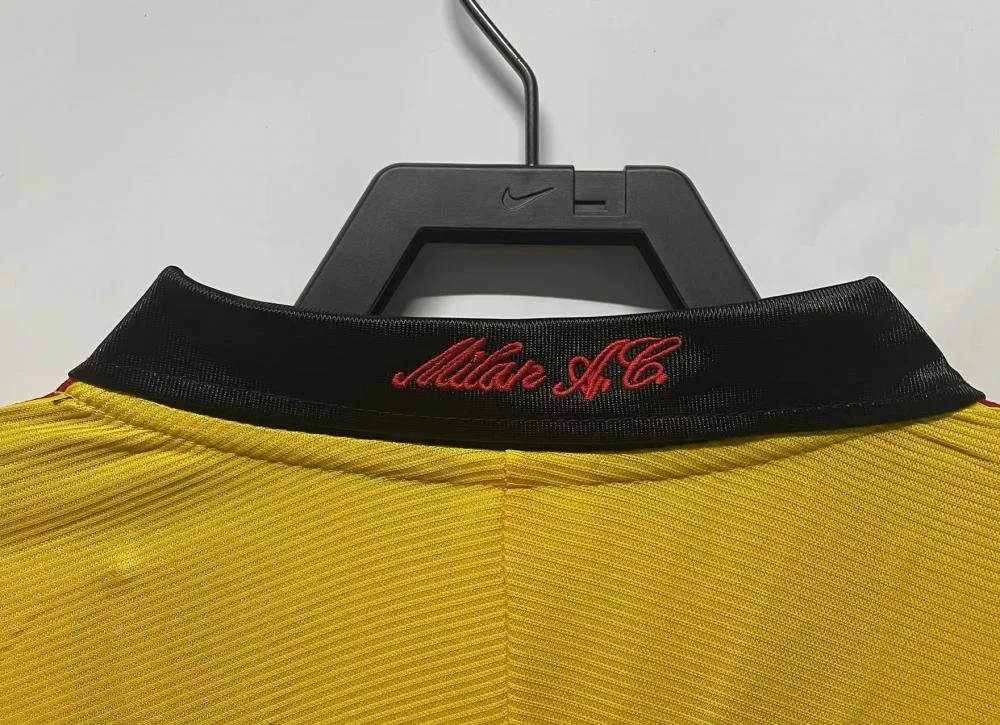 AC Milan 1999/2000 Retro AC Milan Visitante Camiseta de fútbol 1999/2000 — 4