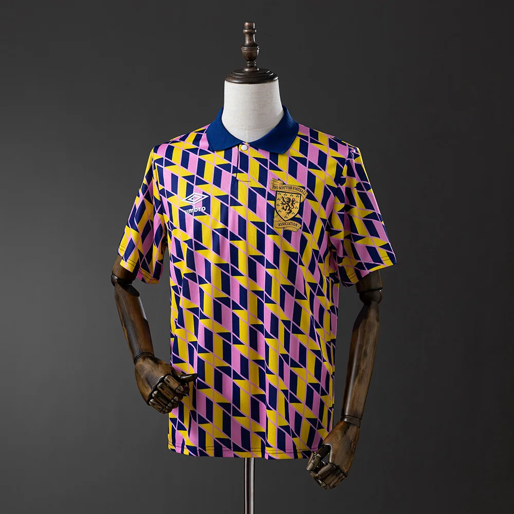 Scotland 1988/1989 Retro Scotland National Team Tercera Visitante Jersey 1988/1989