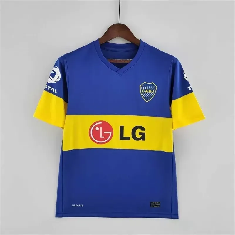 Boca Juniors 2011/2012 Retro Boca Juniors Home Football Jersey 2011/2012