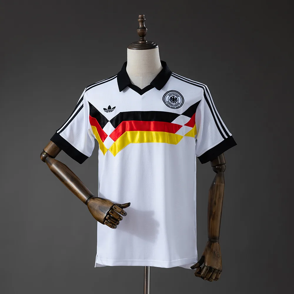 Germany 1988 Retro Soccer Jersey Germany Home 1988 — 1