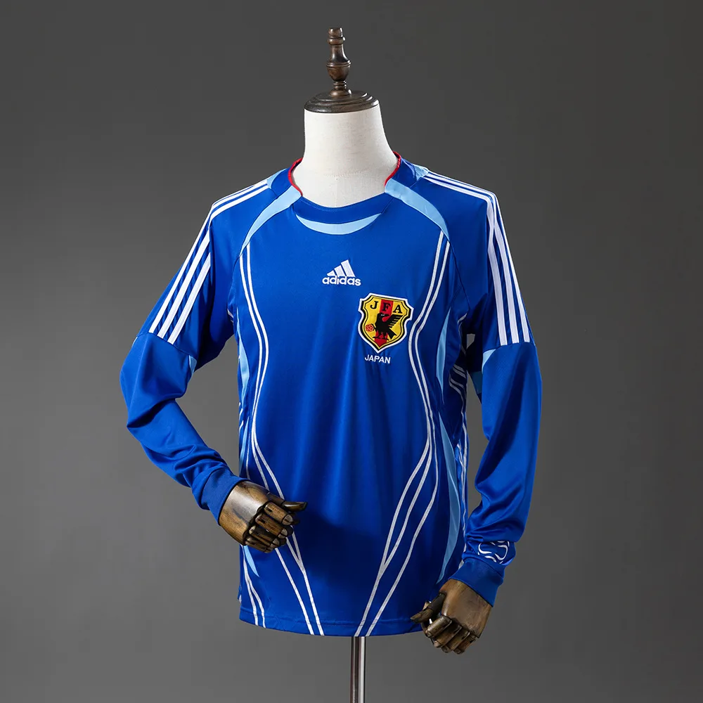 Japan 2006 Retro Japan Local Manga larga Jersey 2006