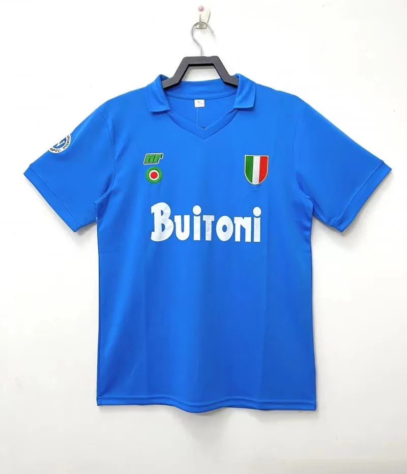 Napoli 1987/1988 Retro Napoli Local Camiseta de fútbol 1987/1988