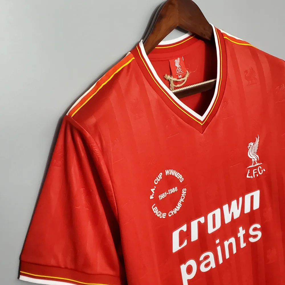 Liverpool 1985/1986 Retro Liverpool Home Football Shirt 1985/1986 — 6