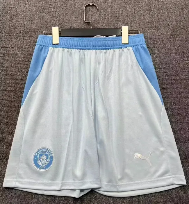Manchester City 2026/2027 Manchester City Home Football Shorts 2026/27