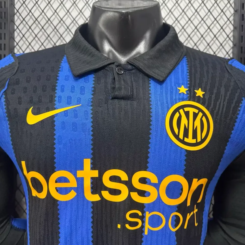Inter Milan 2026/2027 Manga larga Versión jugador Inter Milan Local Camiseta de fútbol 2026/27 — 5