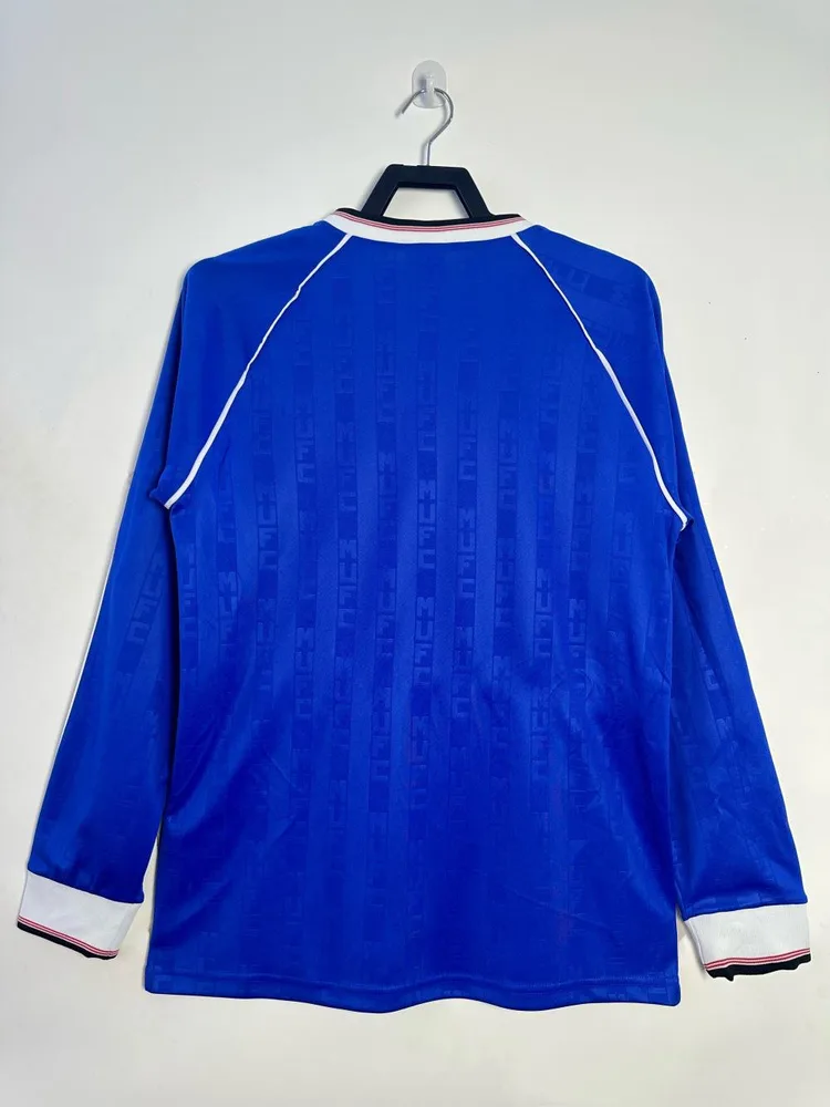 Manchester United 1988-1990 Retro Long Sleeve Manchester United Third Away Football Shirt 1988/1990 — 2
