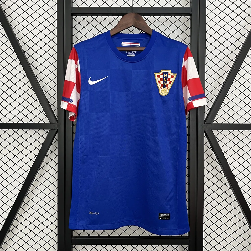 Croatia 2010 Retro Croatia National Team Visitante Camiseta de fútbol 2010