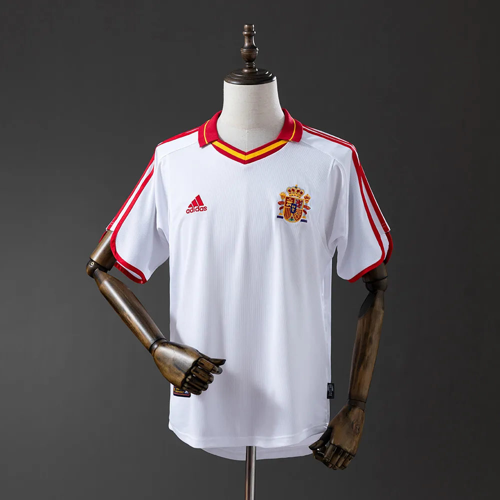 Spain 2000 Retro Spain Visitante Jersey 2000 — 1