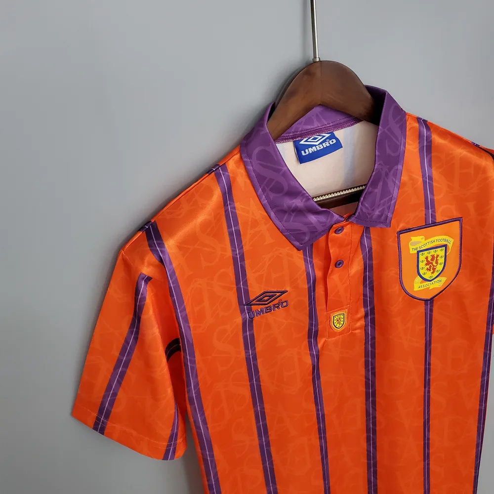 Scotland 1994 Retro Scotland National Team Away Jersey 1994 — 3