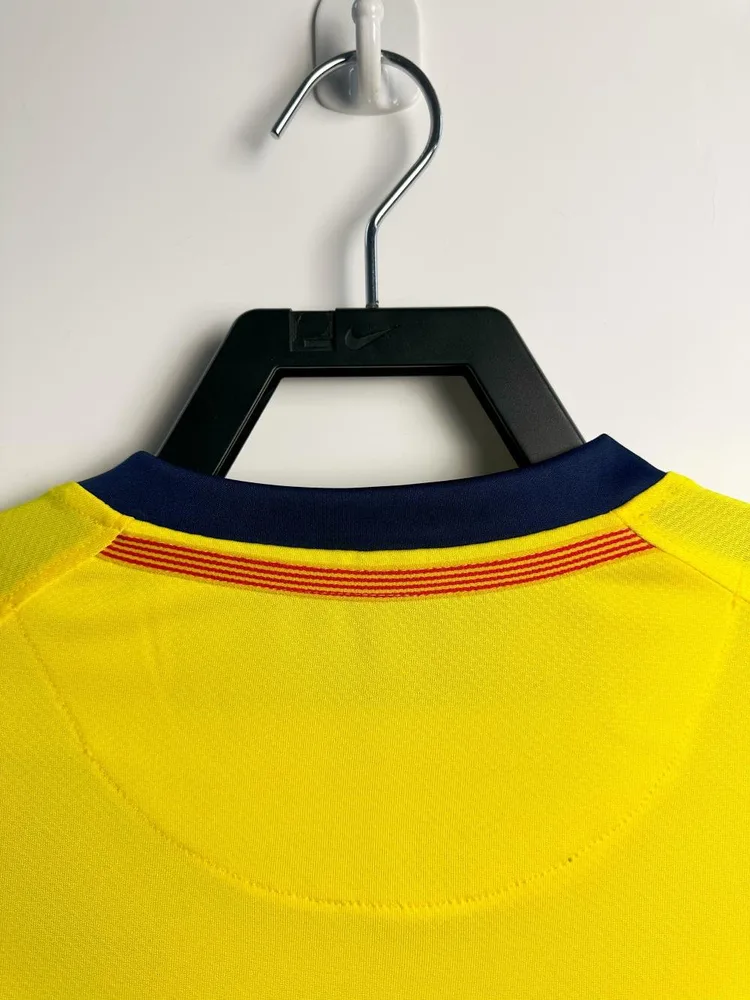 Barcelona 2008/2009 Retro Barcelona Away Football Shirt Long Sleeve 2008/2009 — 4