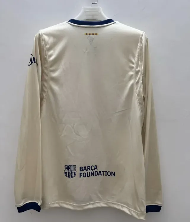 Barcelona 2026/2027 Long Sleeve Barcelona Fourth Away Football Jersey 2026/27 — 2