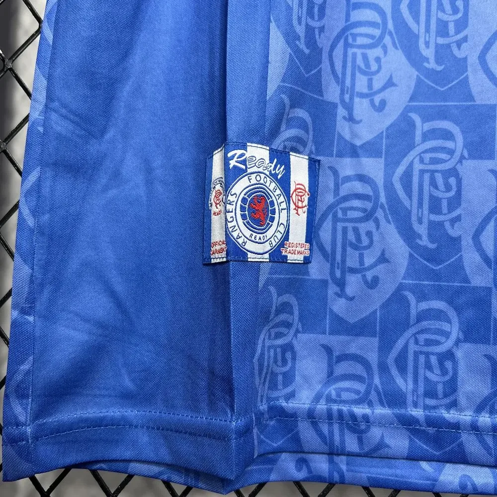 Rangers 1996/1997 Retro Rangers Home Football Shirt 1996/1997 — 8