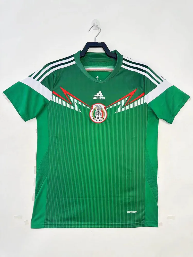 Mexico 2014 Retro Mexico Local Camiseta de fútbol 2014