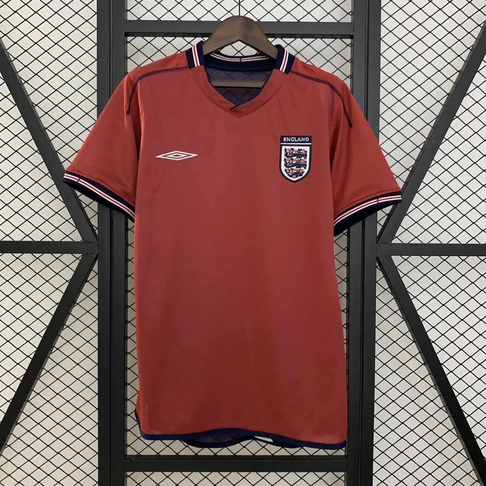 England 2002 Retro England Away Jersey 2002 — 1
