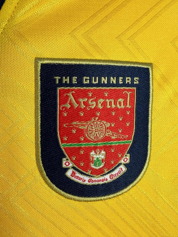 Arsenal 1996-1997 Retro Long Sleeve Arsenal Away Football Shirt 1996/1997 — 5