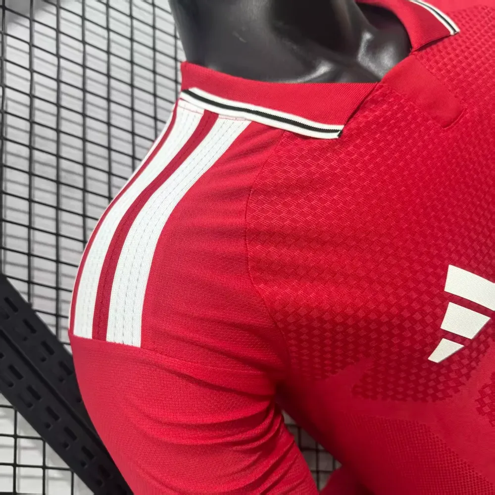 Manchester United 2026/2027 Long Sleeve Player Version Manchester United Home Football Jersey 2026/27 — 8